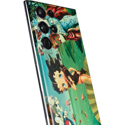Betty Boop At Sea Galaxy S22 Ultra Skin