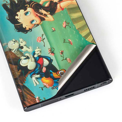 Betty Boop At Sea Galaxy S22 Ultra Skin