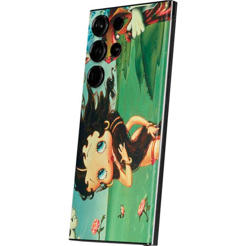 Betty Boop At Sea Galaxy S23 Ultra Skin