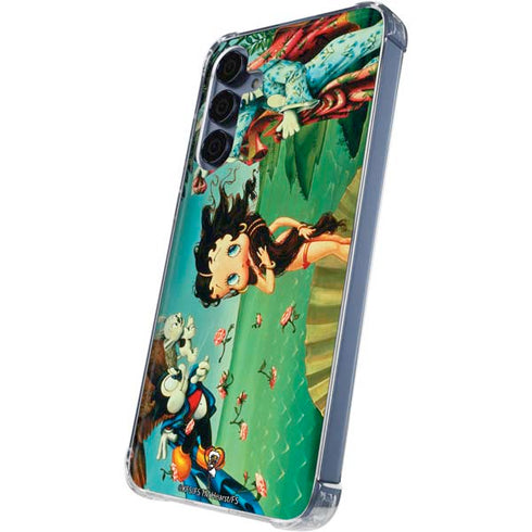 Betty Boop At Sea Galaxy S24 Clear Case