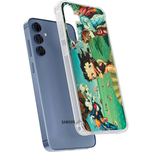 Betty Boop At Sea Galaxy S24 Clear Case