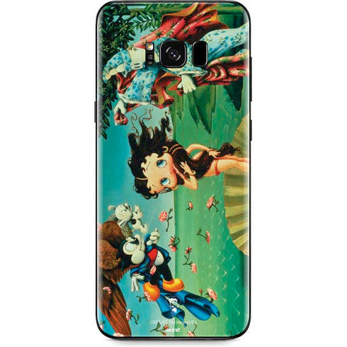 Betty Boop At Sea Galaxy S8 Skin