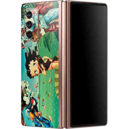 Betty Boop At Sea Galaxy Z Fold2 5G Skin