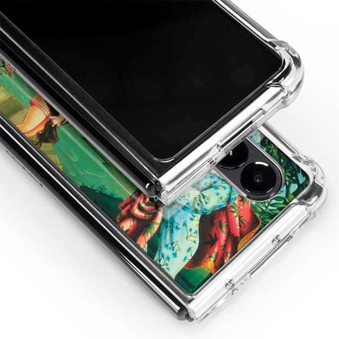 Betty Boop At Sea Galaxy Z Fold4 5G Clear Case