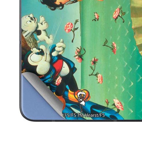 Betty Boop At Sea Galaxy Z Fold5 5G Skin