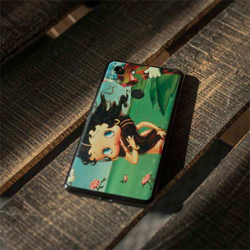 Betty Boop At Sea Google Pixel 3 Skin