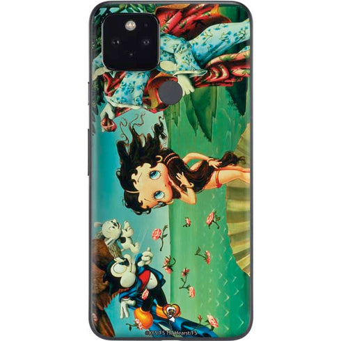 Betty Boop At Sea Google Pixel 5 Skin