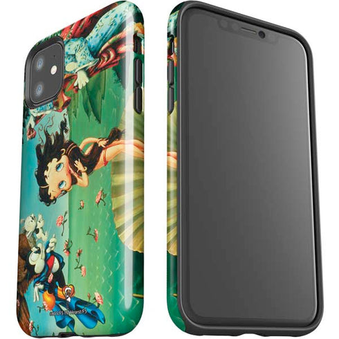 Betty Boop At Sea iPhone 11 Impact Case