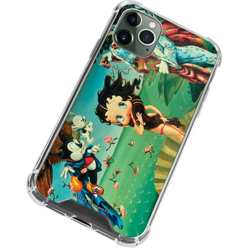 Betty Boop At Sea iPhone 11 Pro Max Clear Case