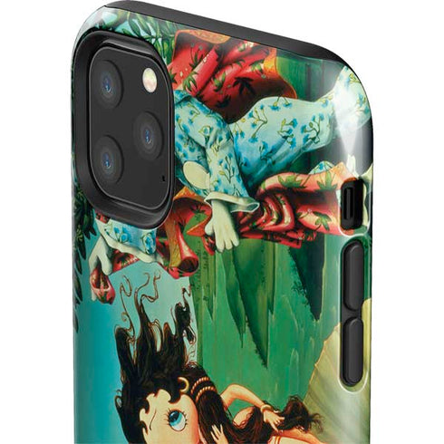 Betty Boop At Sea iPhone 11 Pro Max Impact Case