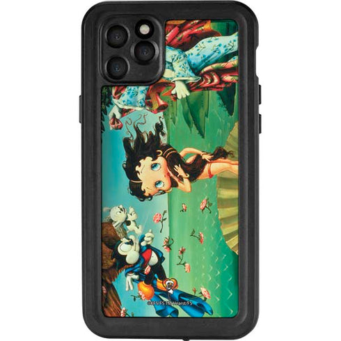 Betty Boop At Sea iPhone 11 Pro Max Waterproof Case