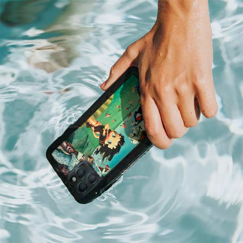 Betty Boop At Sea iPhone 11 Pro Max Waterproof Case