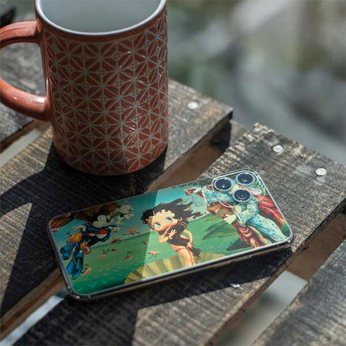Betty Boop At Sea iPhone 11 Pro Skin