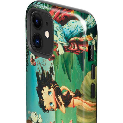 Betty Boop At Sea iPhone 12 Impact Case