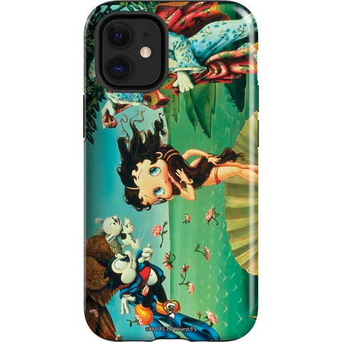Betty Boop At Sea iPhone 12 Mini Impact Case