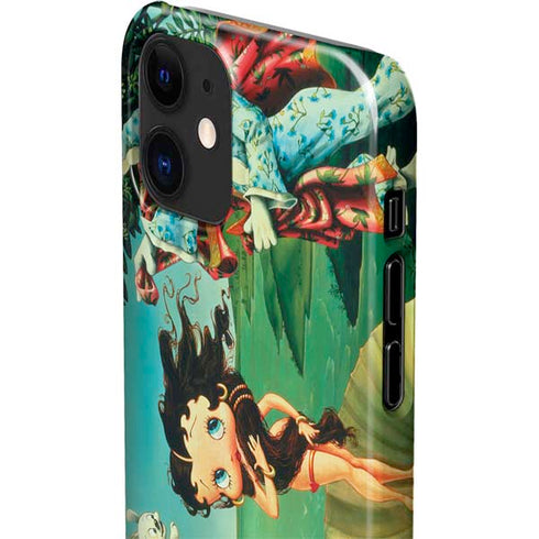 Betty Boop At Sea iPhone 12 Mini Lite Case