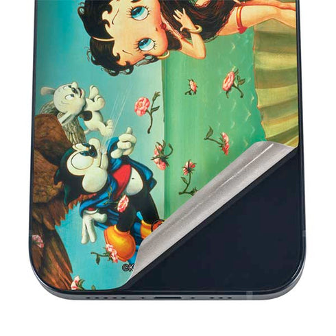 Betty Boop At Sea iPhone 12 Mini Skin