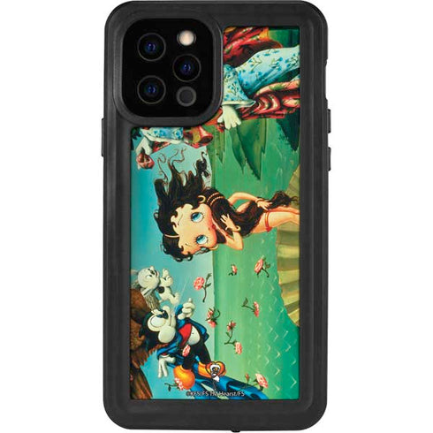Betty Boop At Sea iPhone 12 Pro Waterproof Case