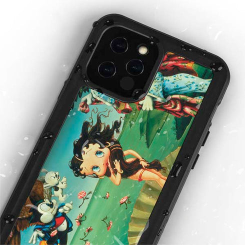 Betty Boop At Sea iPhone 12 Pro Waterproof Case