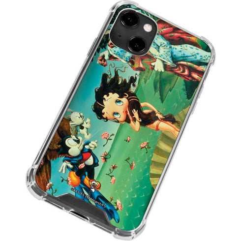 Betty Boop At Sea iPhone 13 Clear Case