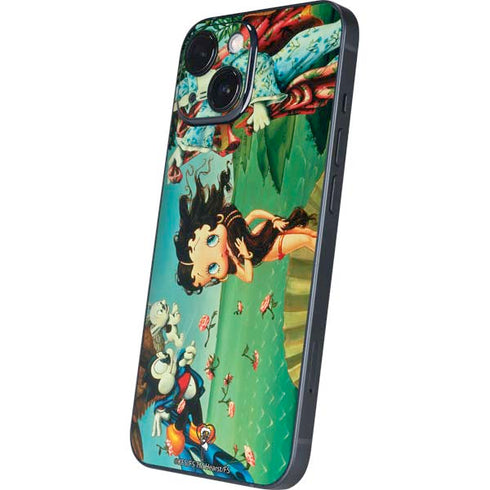 Betty Boop At Sea iPhone 13 Mini Skin