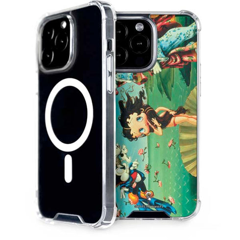 Betty Boop At Sea iPhone 13 Pro Max MagSafe Case