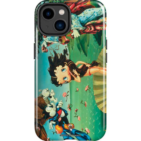Betty Boop At Sea iPhone 14 Plus Impact Case