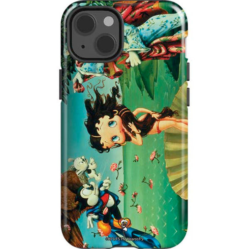 Betty Boop At Sea iPhone 14 Impact Case