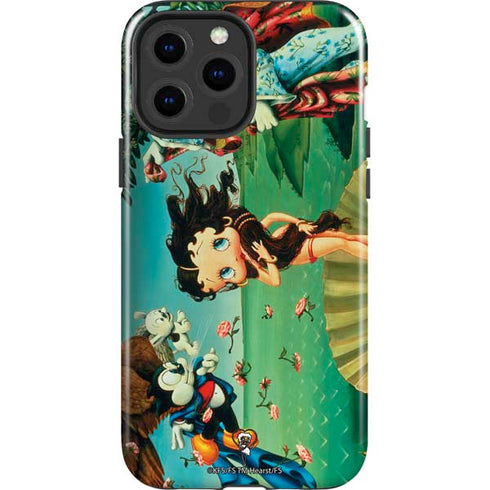 Betty Boop At Sea iPhone 15 Pro Max Impact Case