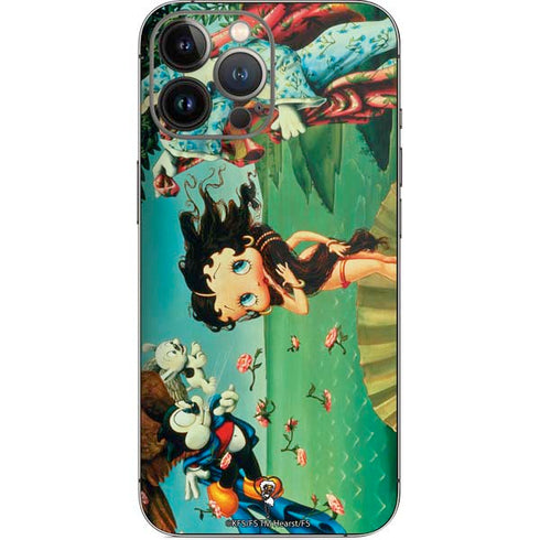 Betty Boop At Sea iPhone 14 Pro Max Skin