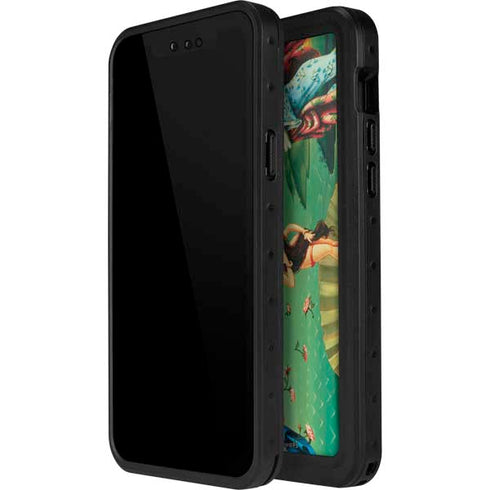 Betty Boop At Sea iPhone 14 Pro Max Waterproof Case