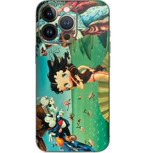 Betty Boop At Sea iPhone 15 Pro Skin