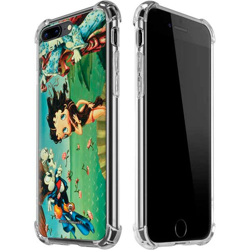 Betty Boop At Sea iPhone 7/8 Plus Clear Case