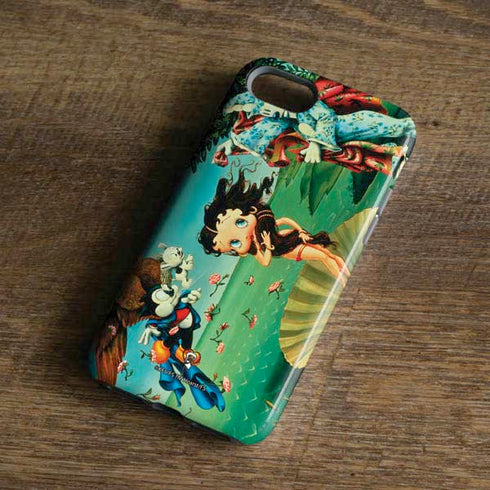 Betty Boop At Sea iPhone 8 Pro Case