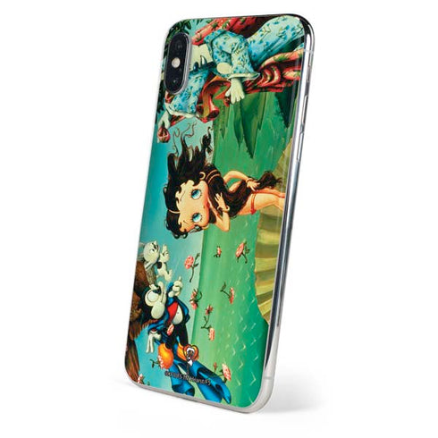 Betty Boop At Sea iPhone X Skin
