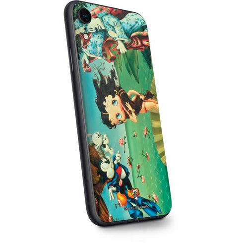 Betty Boop At Sea iPhone XR Skin