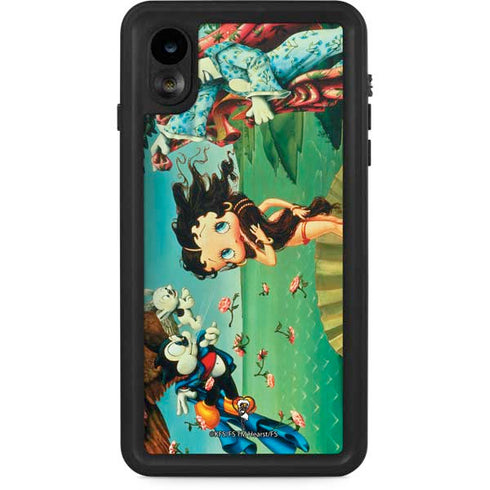 Betty Boop At Sea iPhone XR Waterproof Case