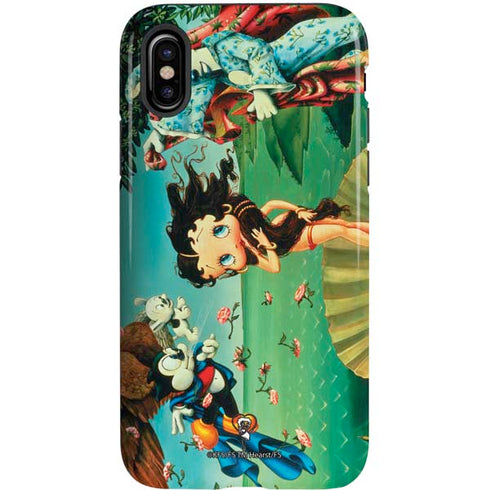 Betty Boop At Sea iPhone XS Pro Case