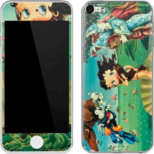 Betty Boop At Sea Apple iPod Skin