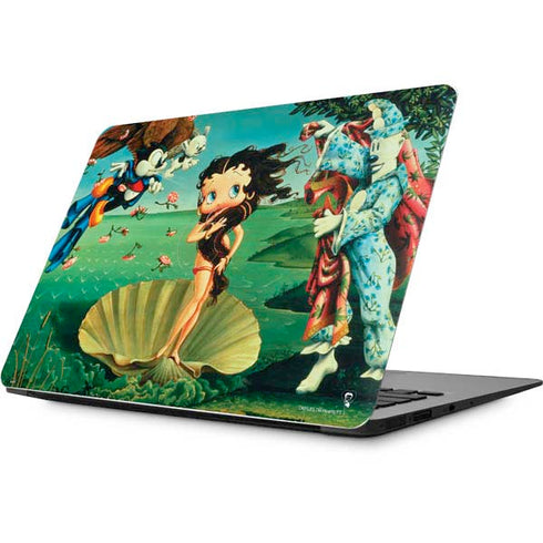 Betty Boop At Sea Apple MacBook Skin