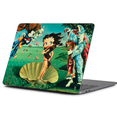 Betty Boop At Sea Apple MacBook Pro 13-inch Skin