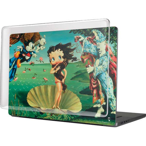 Betty Boop At Sea MacBook Pro 16in (2021-25) Case plus Skin