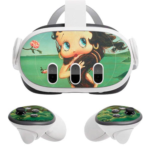 Betty Boop At Sea Meta Quest 3 Skin