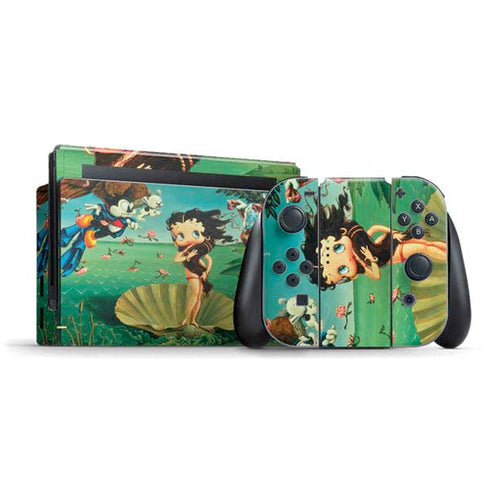 Betty Boop At Sea Nintendo Switch Bundle Skin