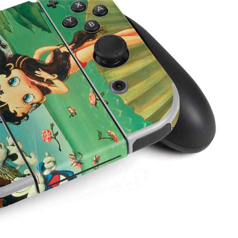 Betty Boop At Sea Nintendo Switch OLED (2021) Skin