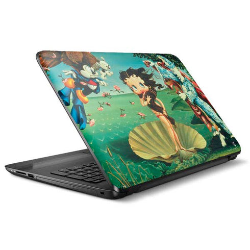 Betty Boop At Sea HP Notebook Skin