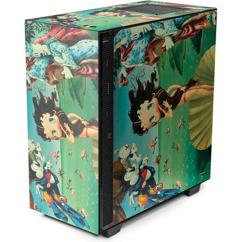 Betty Boop At Sea NZXT H510 Compact ATX Mid-Tower Case Skin