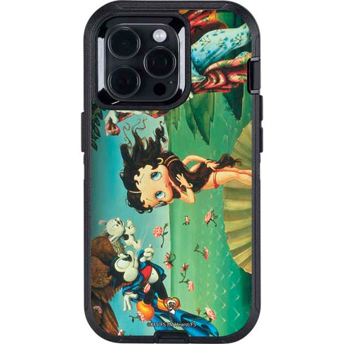 Betty Boop At Sea Otterbox Defender iPhone Skin