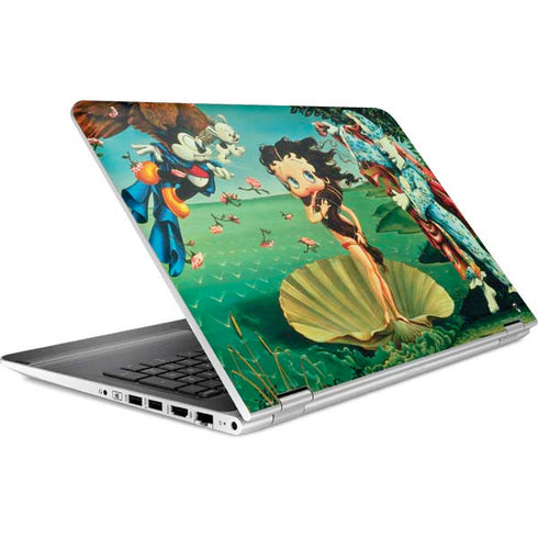 Betty Boop At Sea HP Pavilion Skin