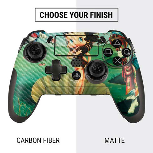 Betty Boop At Sea PlayStation Scuf Vantage 2 Controller Skin